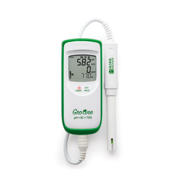 Medidor de ph y conductividad